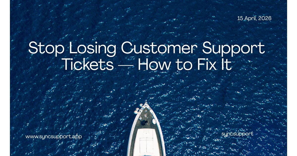 How to Fix the Customer Support Ticket Issue Fast
